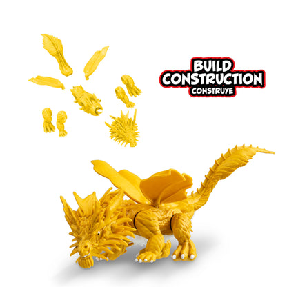 Dungeons & Dragons Questers Gold Dragon Buildable Figure