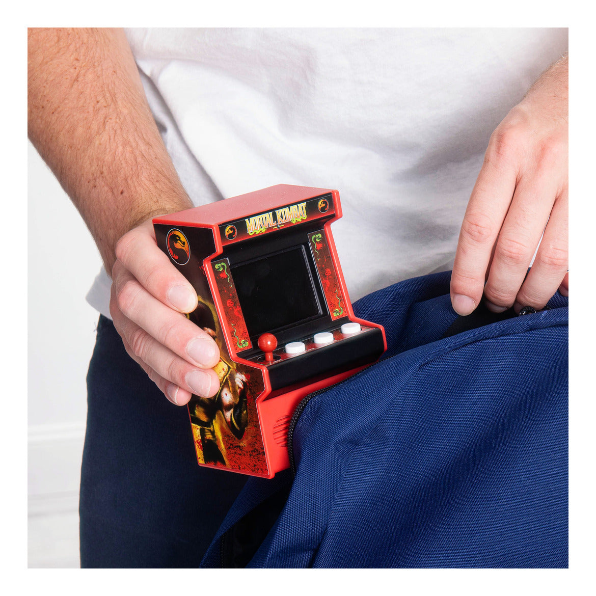 Basic Fun Arcade Classics Mortal Kombat Mini Handheld Arcade Game