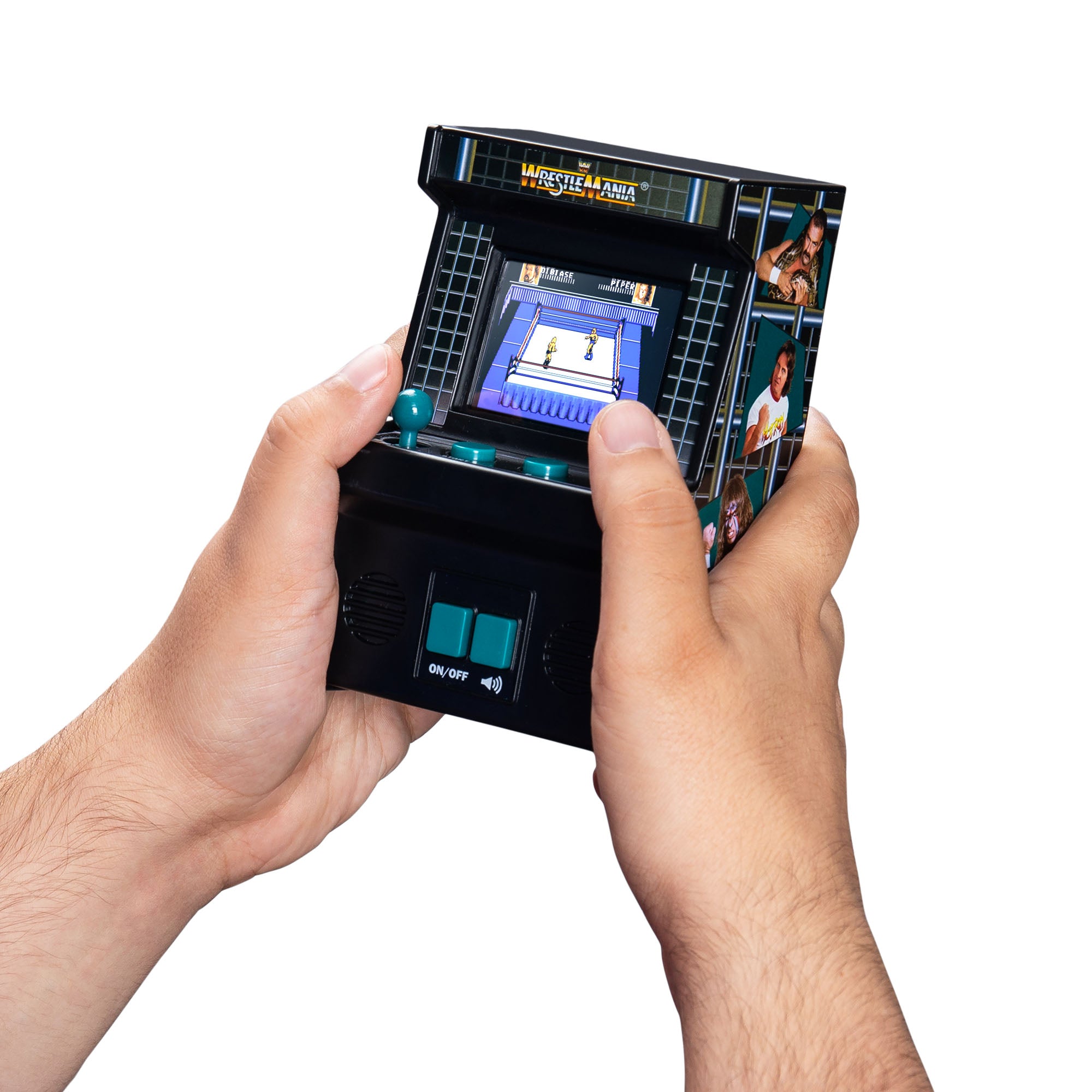 Basic Fun Arcade Classics WWE Mini Handheld Arcade Game