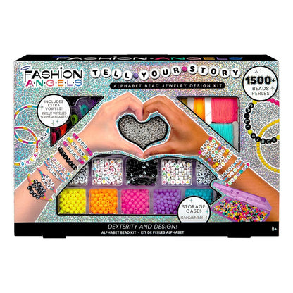 Fashion Angels Tell Your Story 1500+ Alphabet Bead Jewellery Kit
