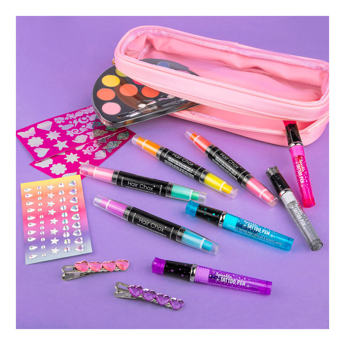 Fashion Angels Colour Me Pretty Makeup, Hair & Body Art Kit