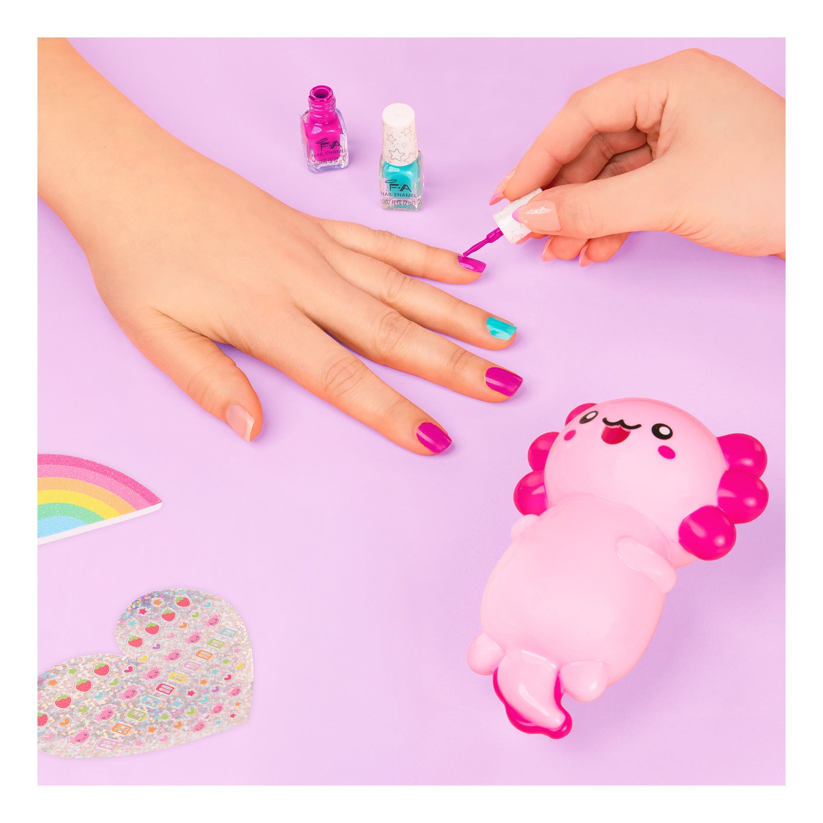 Fashion Angels Axolotl Nail Dryer Nail Art Design Kit