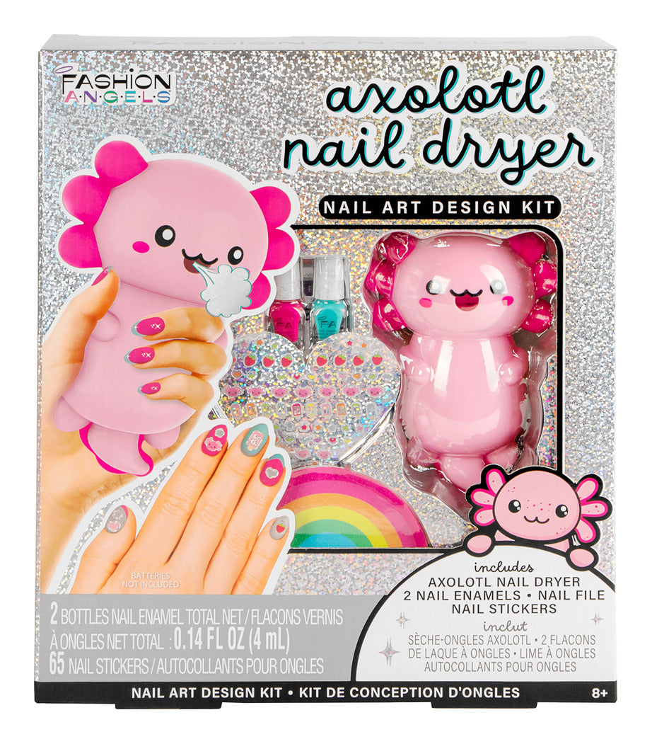 Fashion Angels Axolotl Nail Dryer Nail Art Design Kit