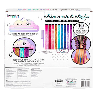 Fashion Angels Shimmer & Style Tinsel Hair Styling Kit