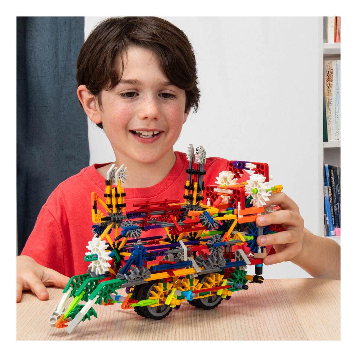 K'NEX 408-Piece 80 Model Deluxe Building Set with Bag