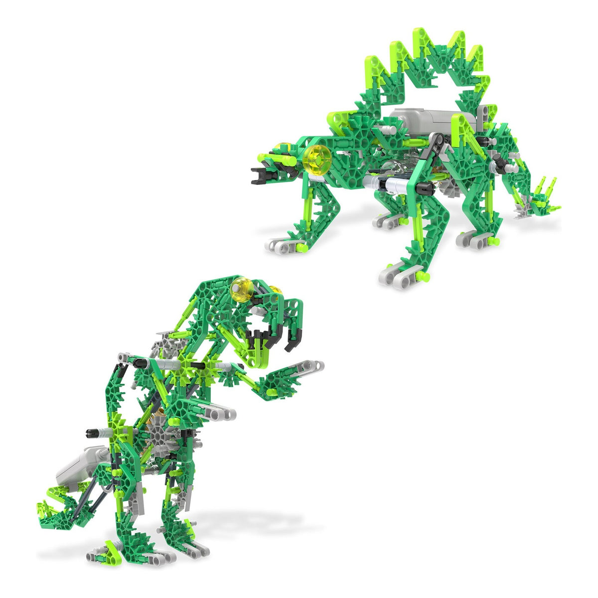 K'NEX Dynamic Dinos 225-Piece 6-in-1 Motorised Building Set