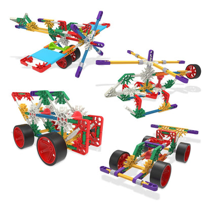 K'NEX Custom Cruisers 30 Model Vehicle Building Set with Storage Bag