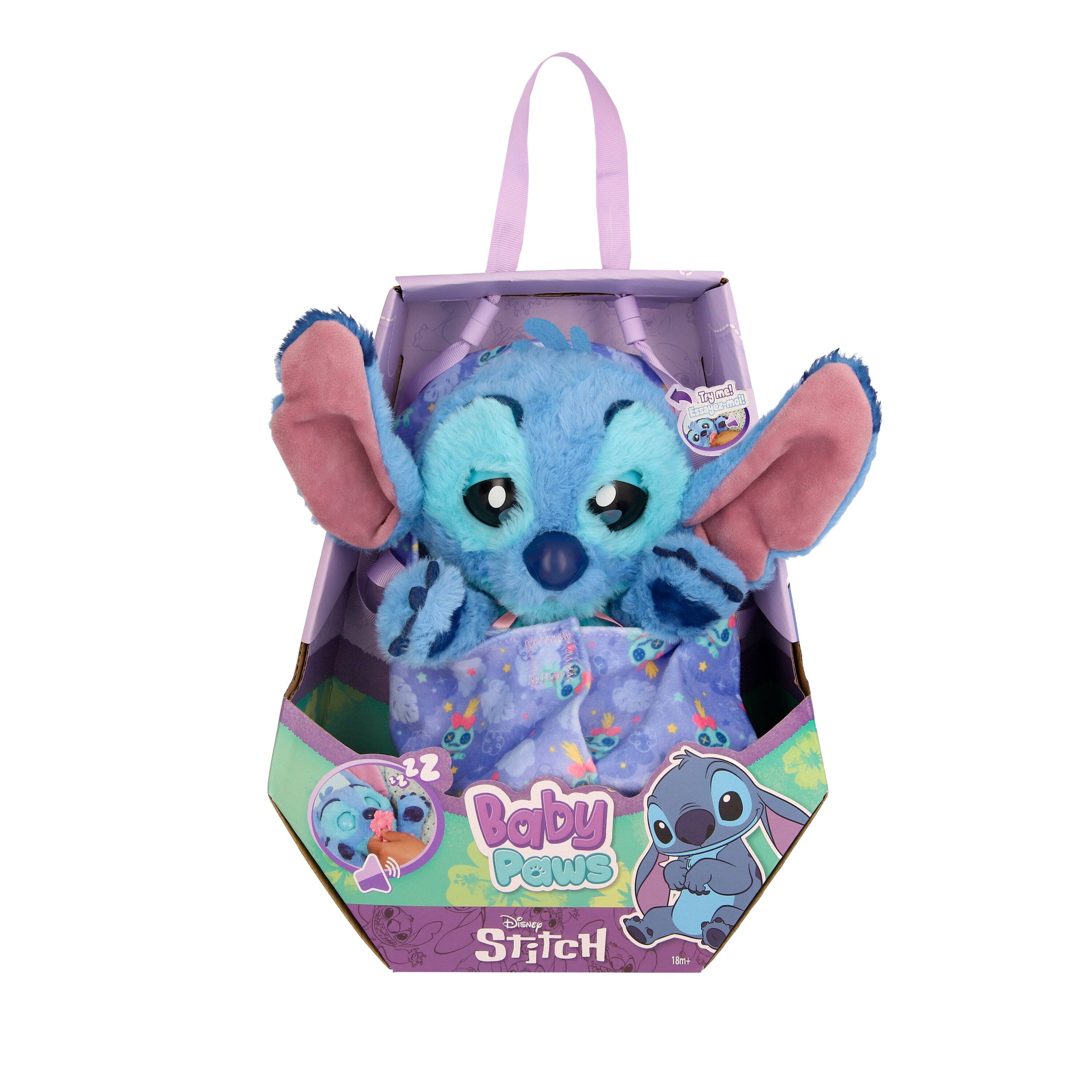 Baby Paws Disney Stitch Interactive Plush Toy