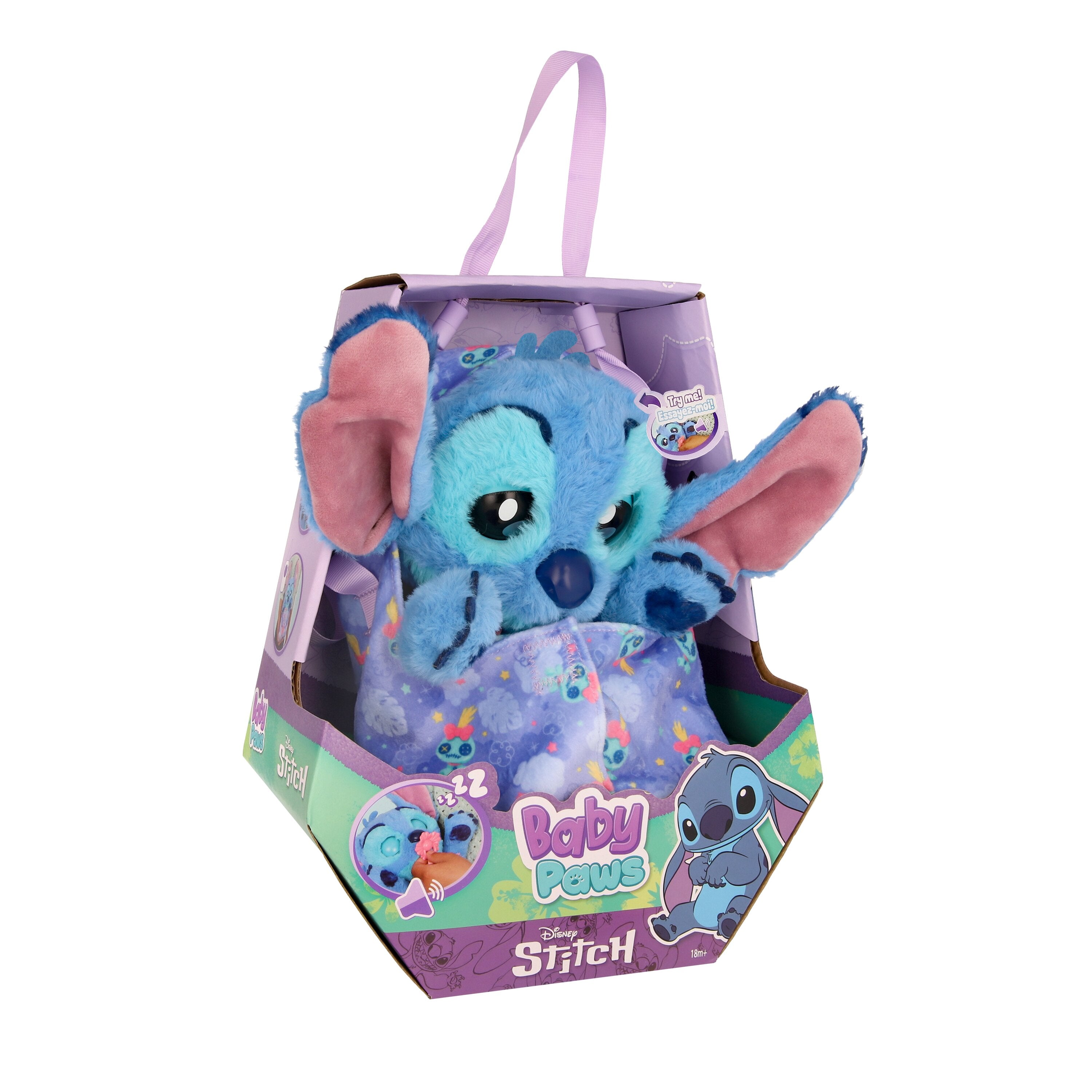Baby Paws Disney Stitch Interactive Plush Toy