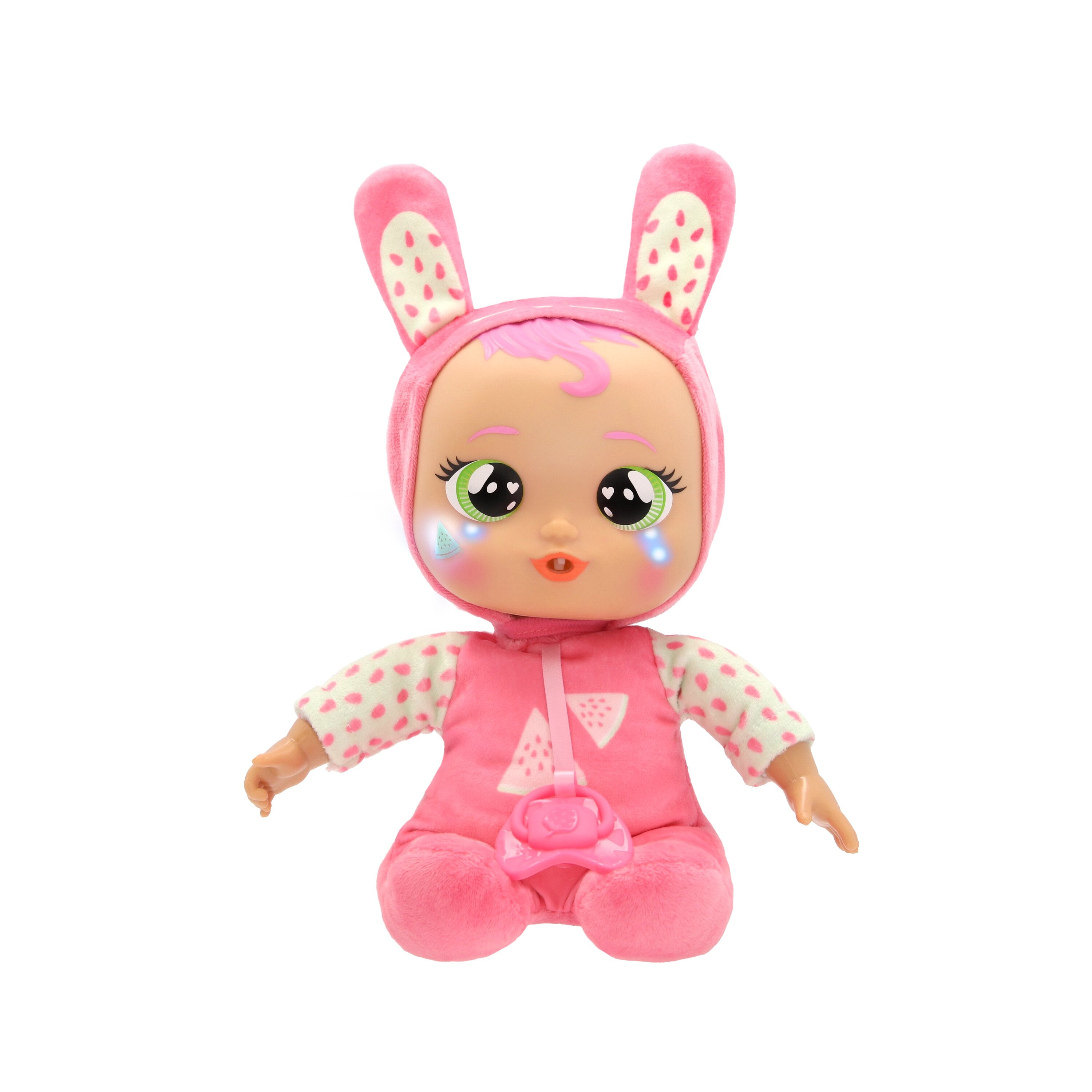 Cry Babies Mealtime Julie Interactive Baby Doll with Feeding Accessories