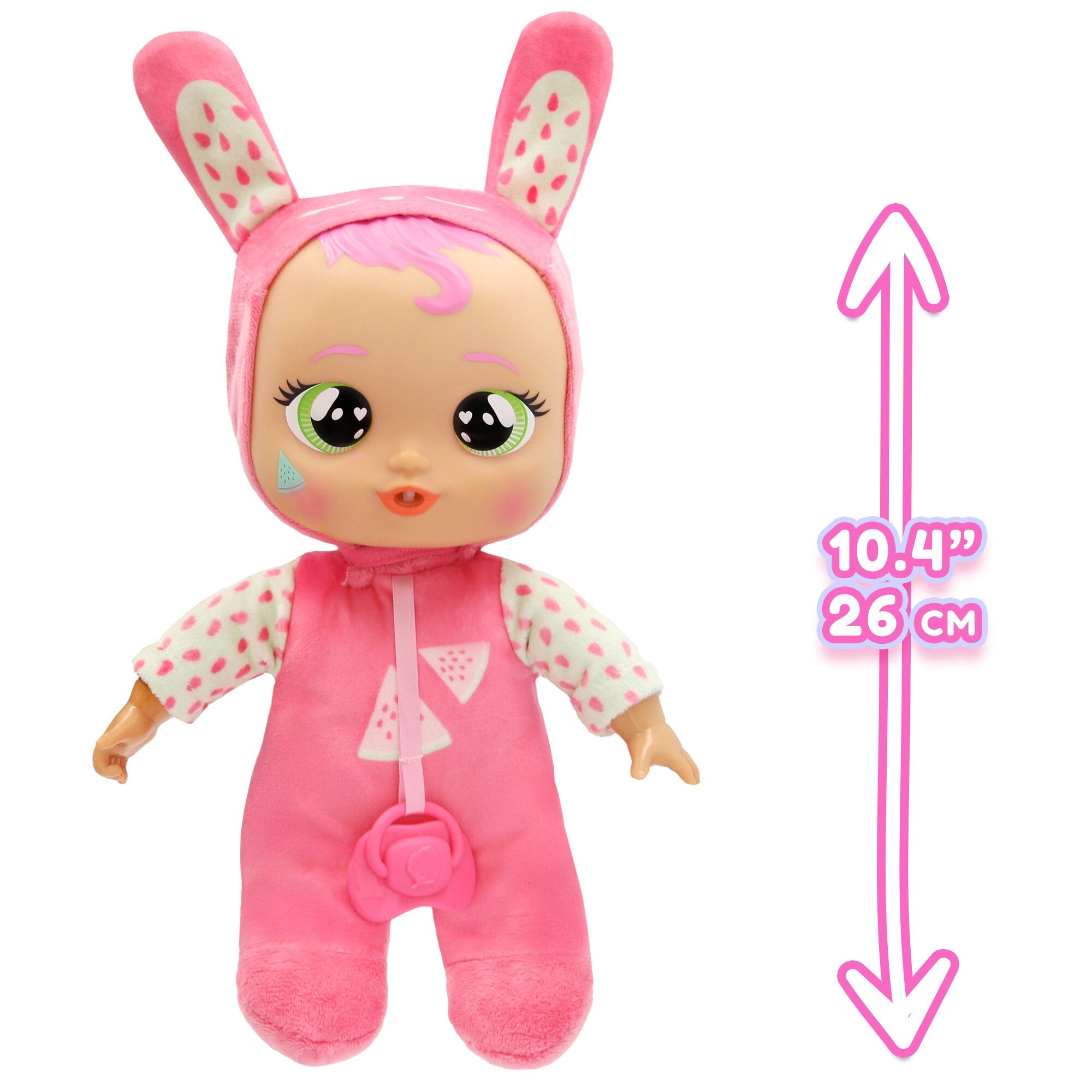 Cry Babies Mealtime Julie Interactive Baby Doll with Feeding Accessories