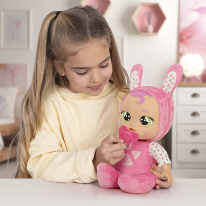 Cry Babies Mealtime Julie Interactive Baby Doll with Feeding Accessories
