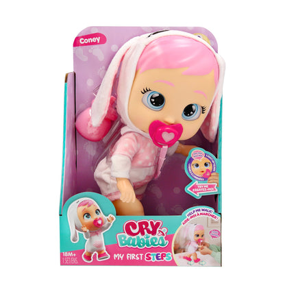 Cry Babies My First Steps Coney Walking Baby Doll