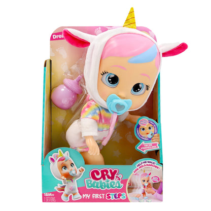 Cry Babies My First Steps Dreamy Walking Doll