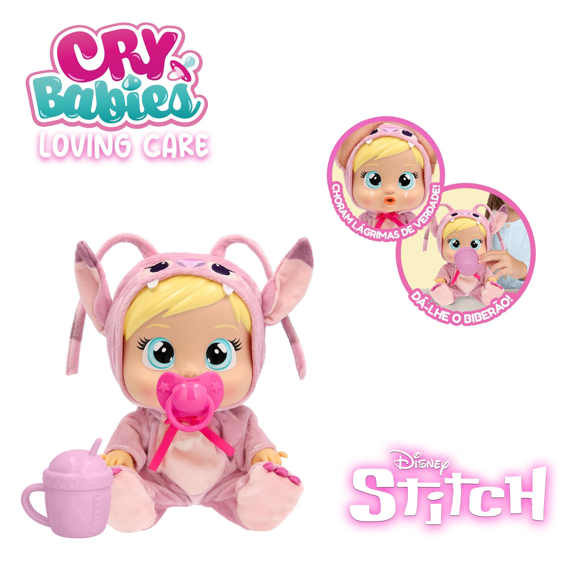 Cry Babies Loving Care Disney Angel Interactive Doll