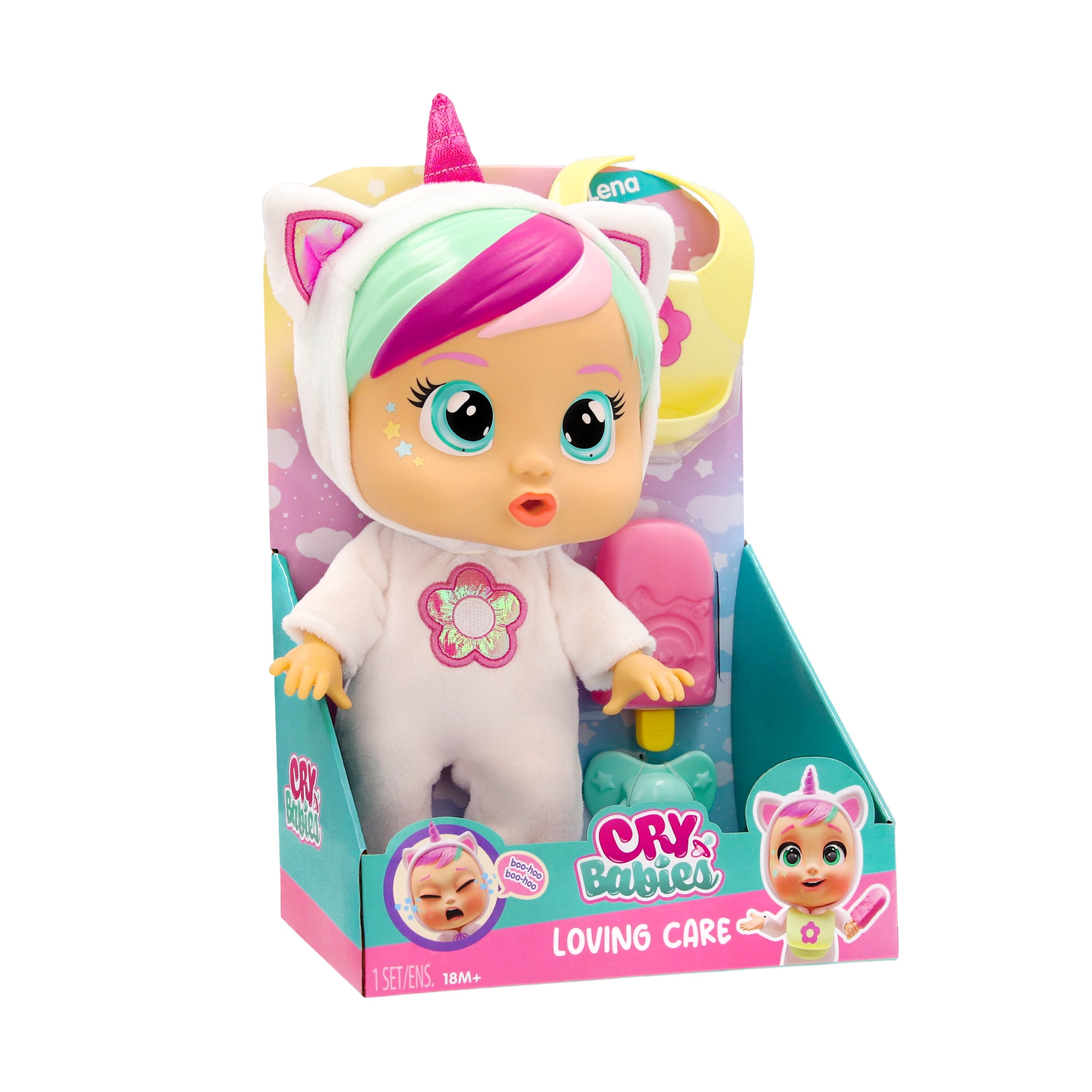 Cry Babies Loving Care Fantasy Lena Doll with Real Tears