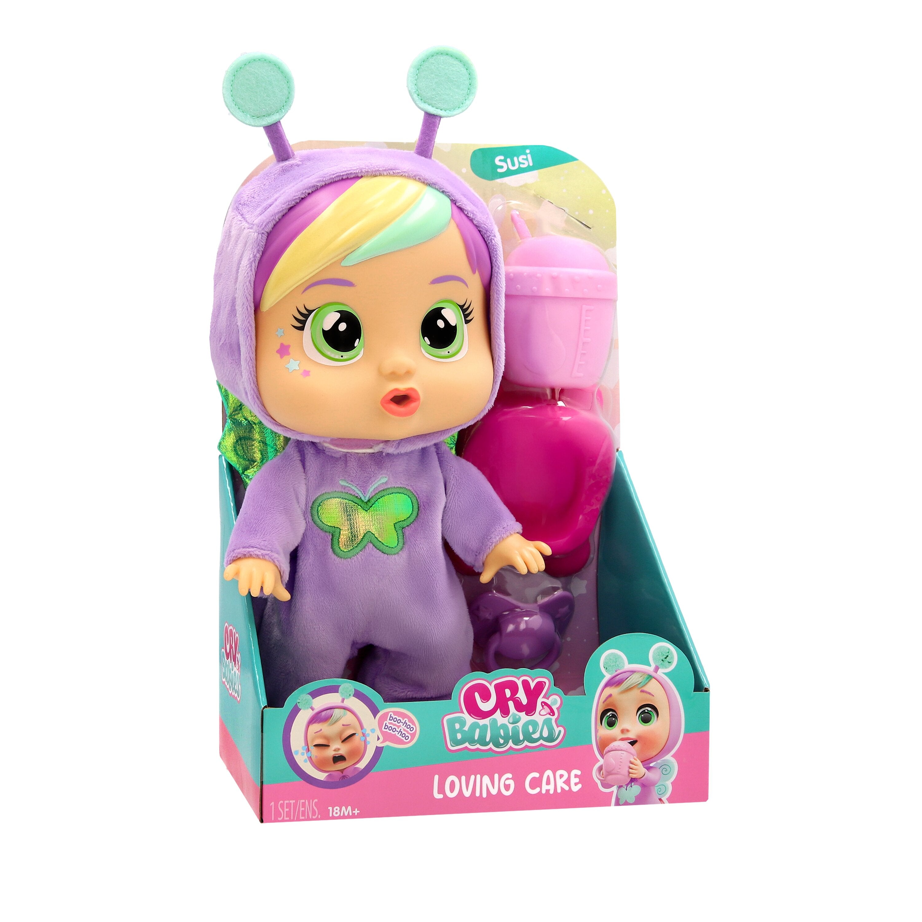 Cry Babies Loving Care Fantasy Susi Interactive Doll
