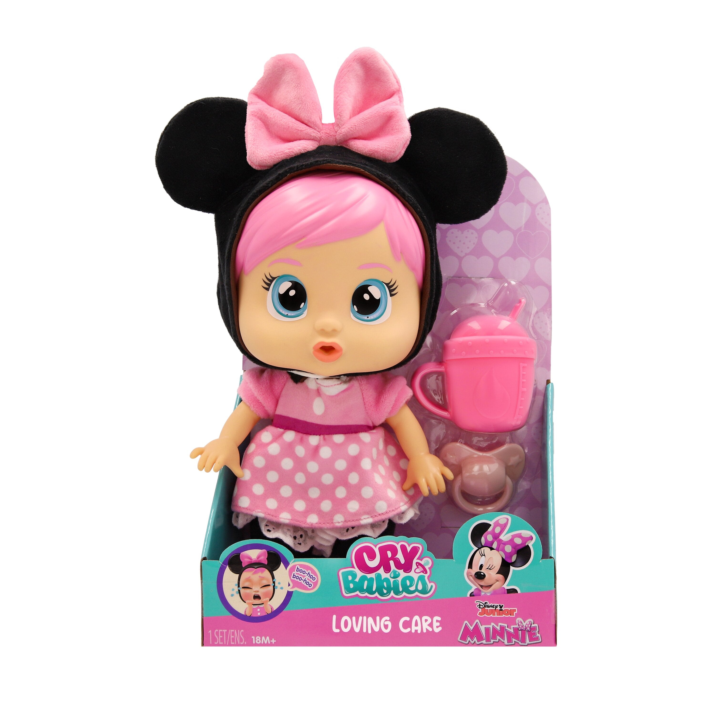 Cry Babies Loving Care Disney Minnie Interactive Baby Doll