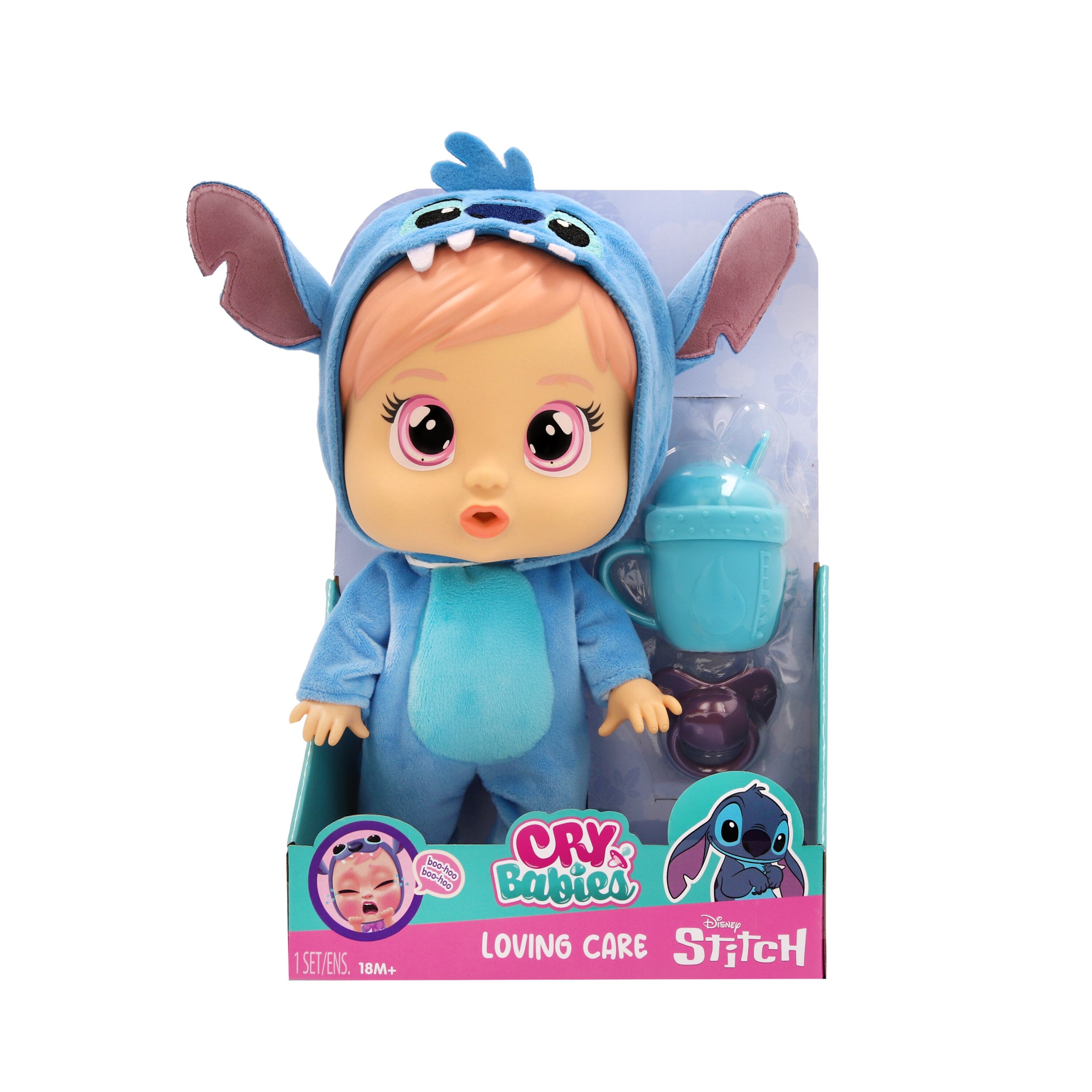 Cry Babies Loving Care Disney Stitch Doll