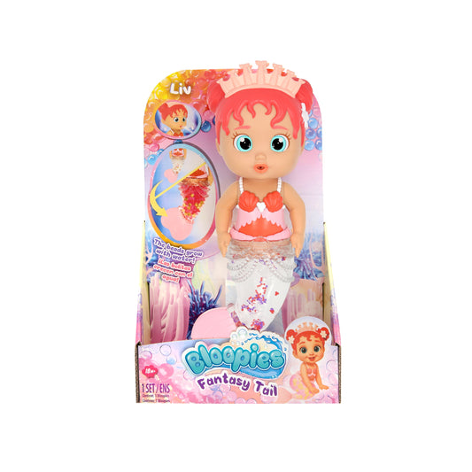 Bloopies Fantasy Tail Liv Mermaid Doll
