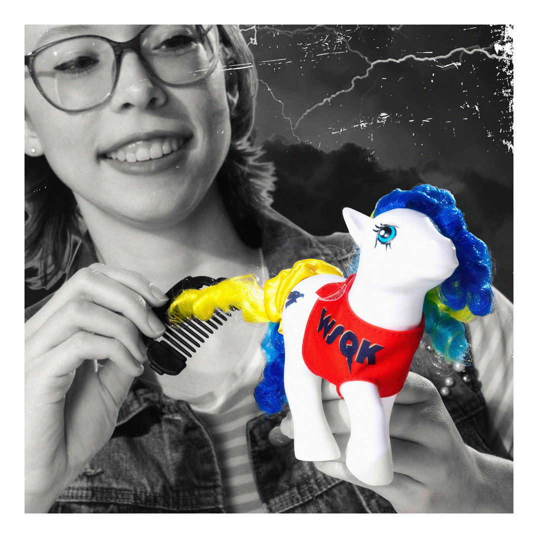 My Little Pony x Stranger Things Rockin’ Robin The Squawk Pony