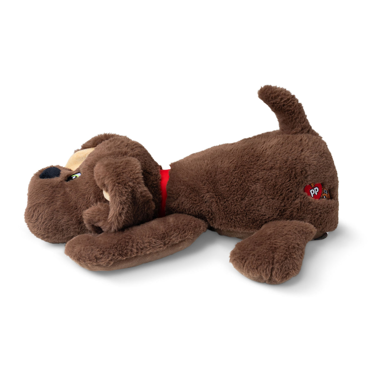 Pound Puppies Weighted Snuggles Brown Weighted Plush Dog