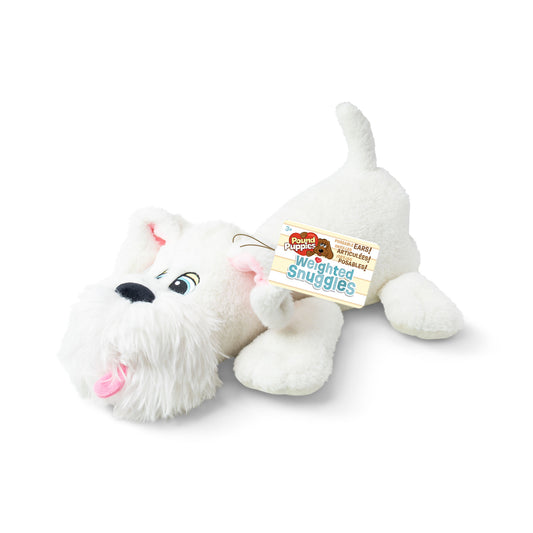 ** Pound Puppies - Weighted Snuggles White (Tray)