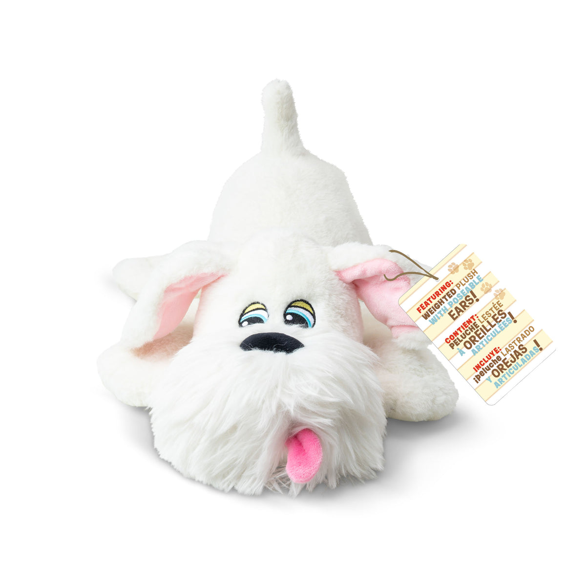 ** Pound Puppies - Weighted Snuggles White (Tray)