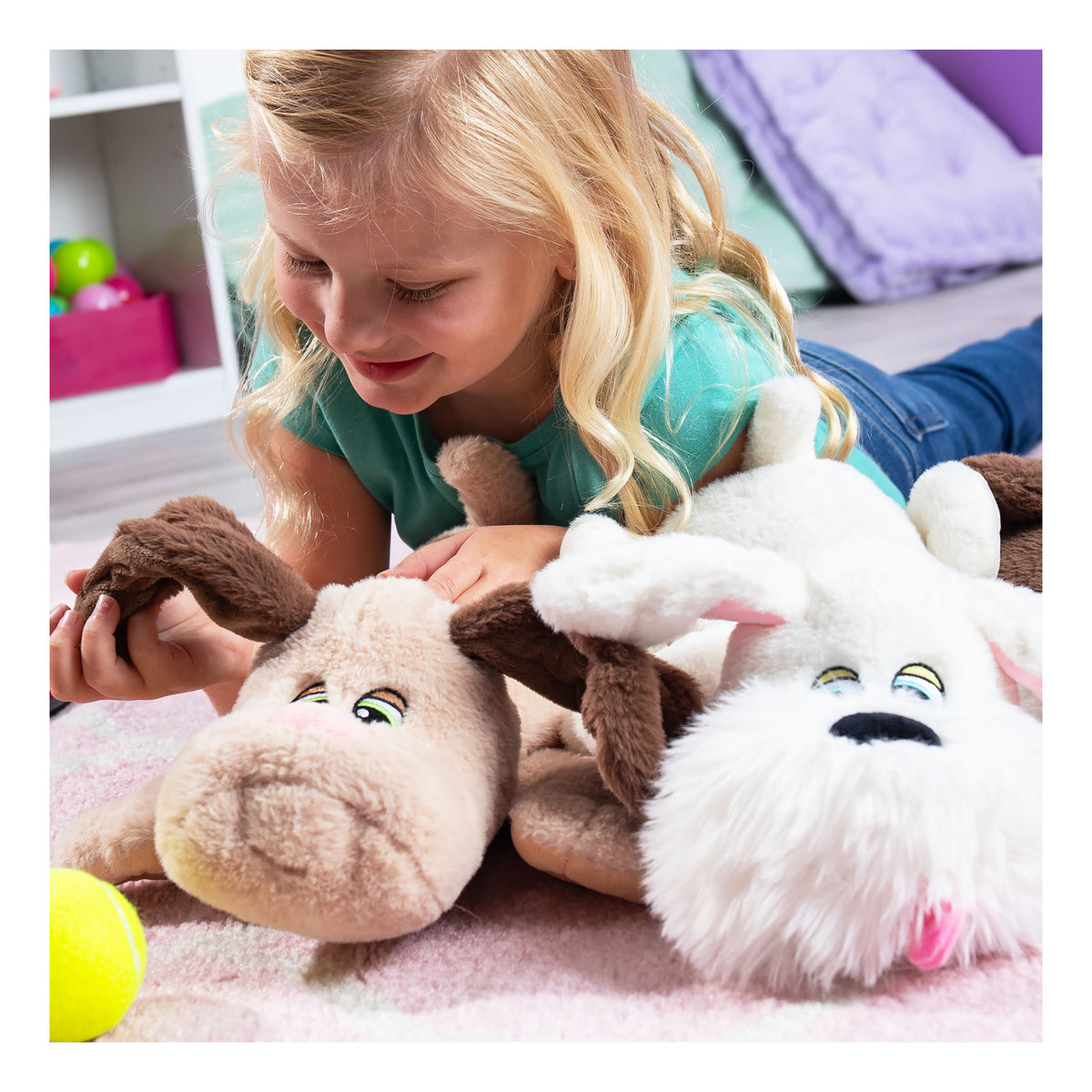 ** Pound Puppies - Weighted Snuggles White (Tray)