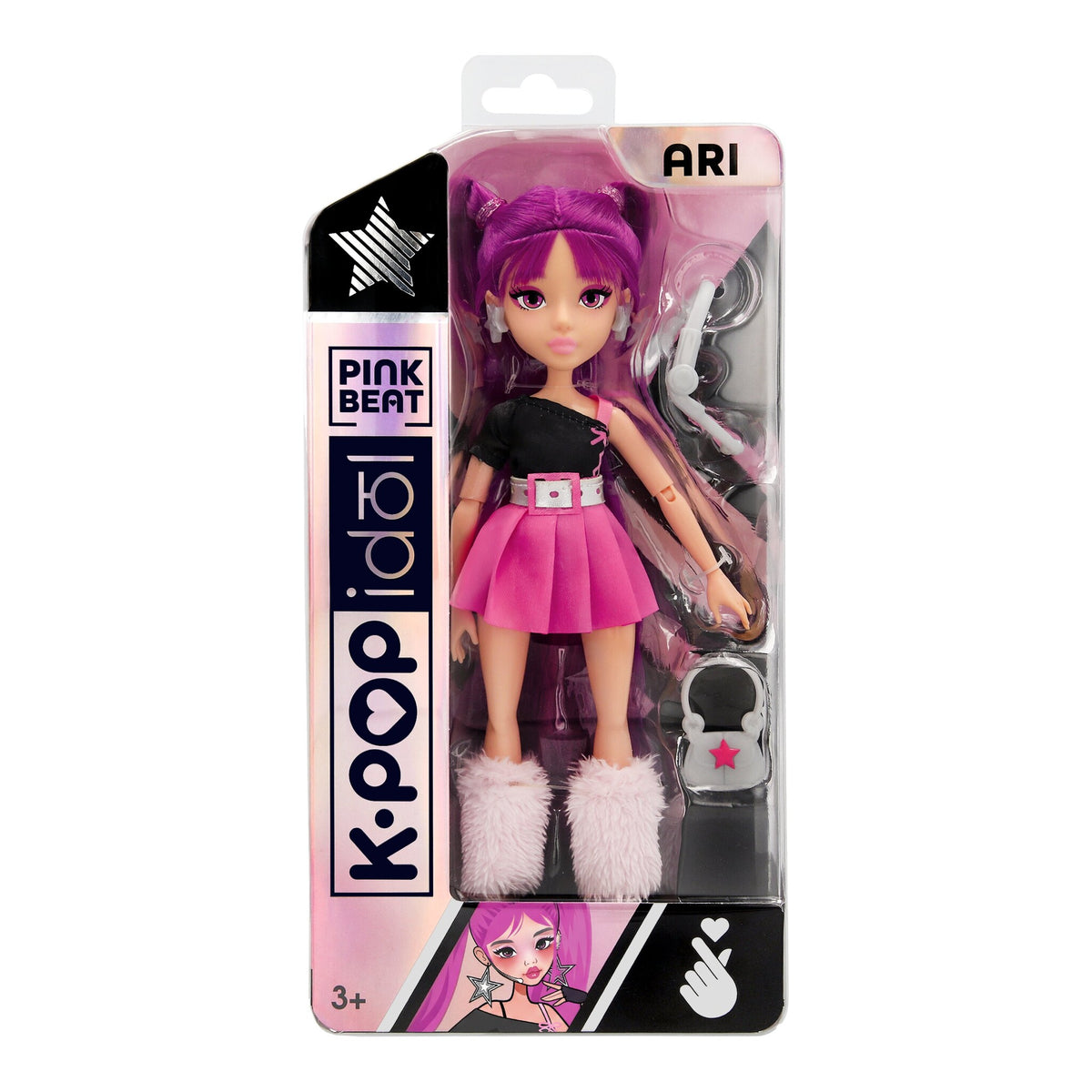 Funko Pop! Vinyl K Pop Idol Pink Beat Ari Fashion Doll Wave