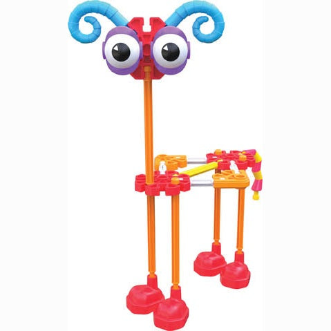 Kid K'NEX Oodles of Pals 60 Model Building Set – 116 Pieces