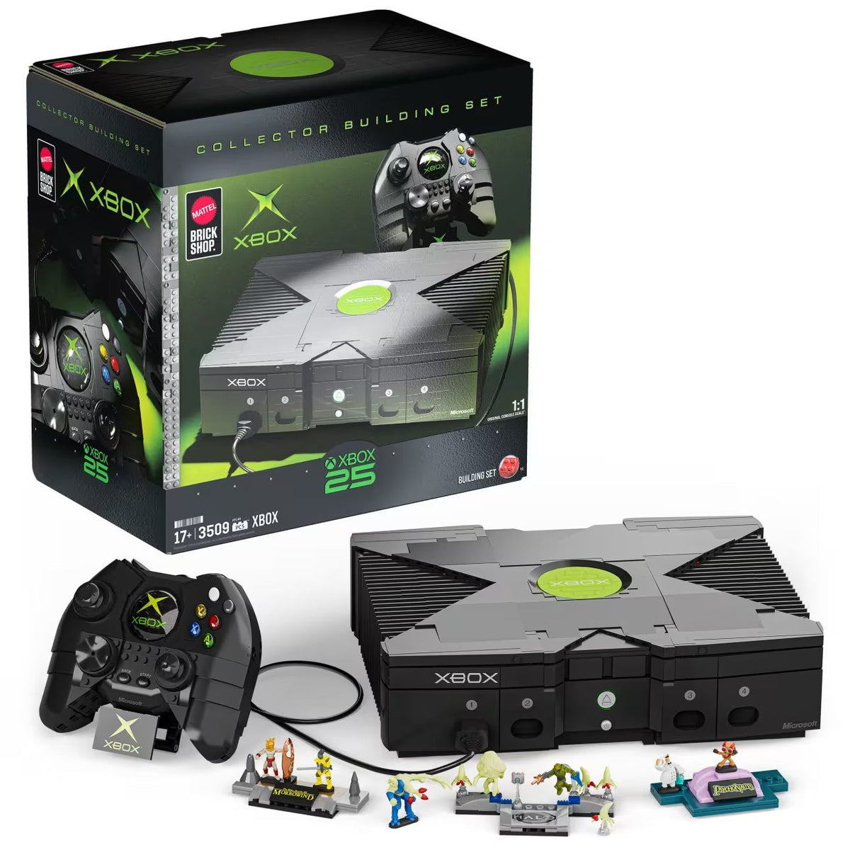 Mattel Brick Shop Microsoft Xbox 3,509-Piece Building Set