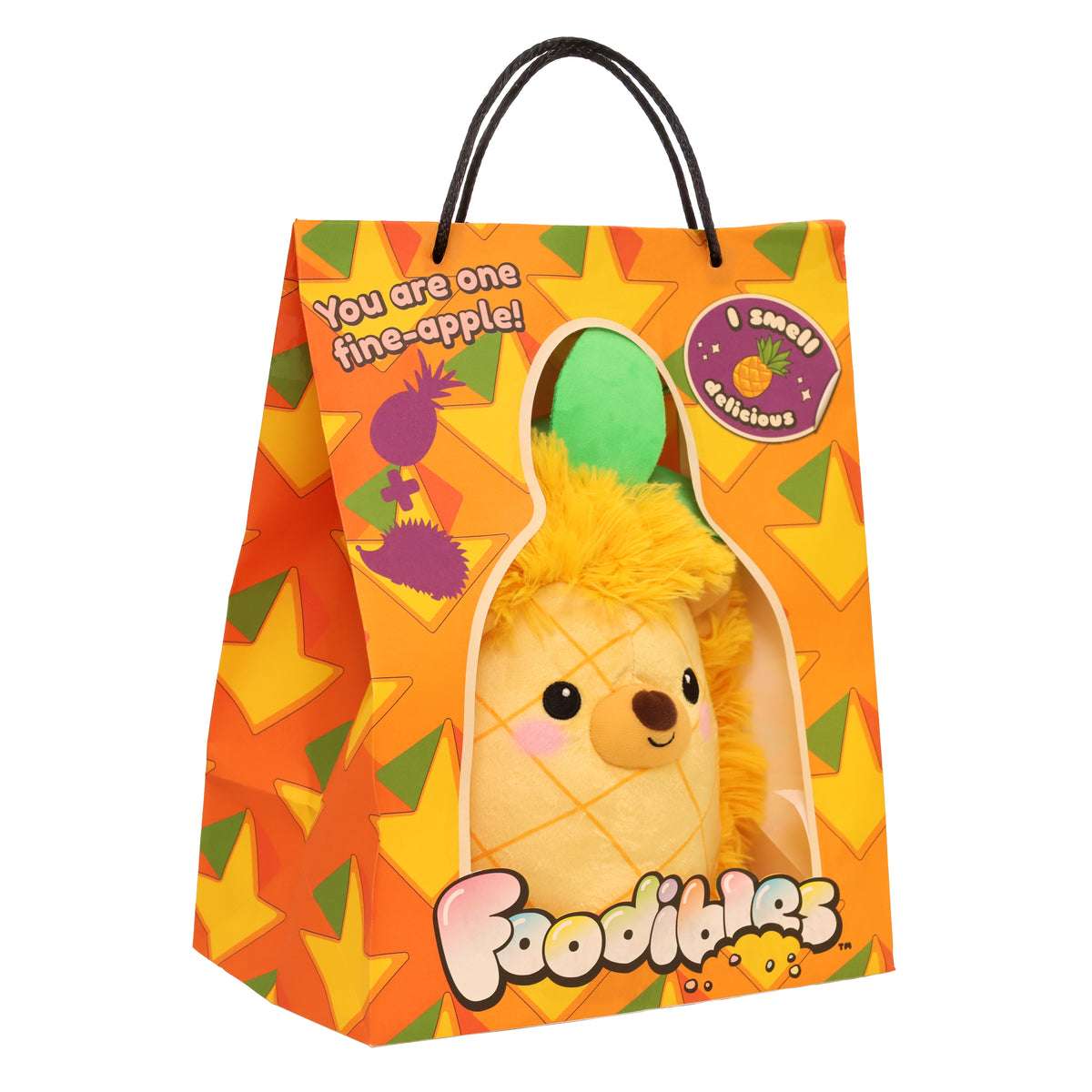 ** Foodibles S1 Lrg Scent Plushies Pinapple H/Hog