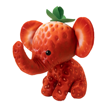 ** Foodibles S1 Lrg Plushies Strawberry Elephant