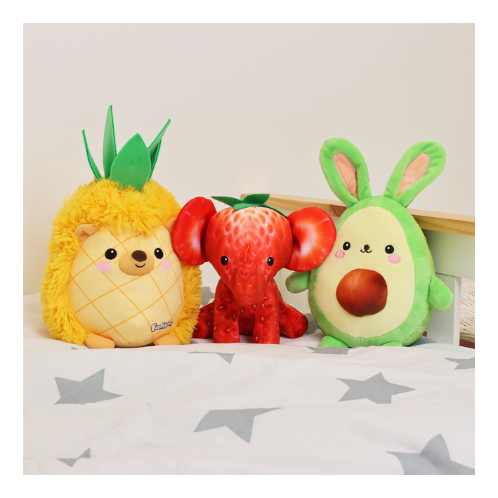 ** Foodibles S1 Lrg Scent Plushies Avacado Bunny