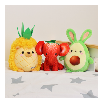** Foodibles S1 Lrg Scent Plushies Avacado Bunny