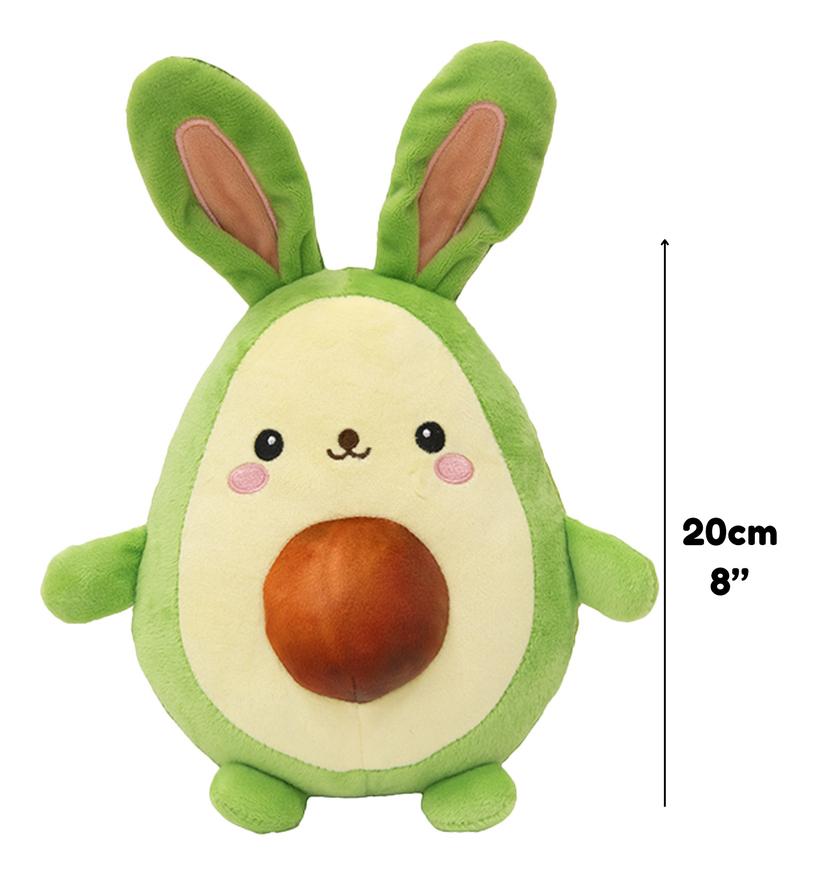 ** Foodibles S1 Lrg Scent Plushies Avacado Bunny