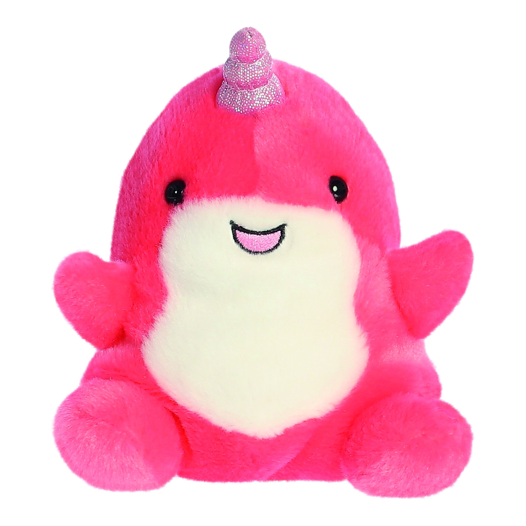 Palm Pals Nia Narwhal 5in Plush Soft Toy