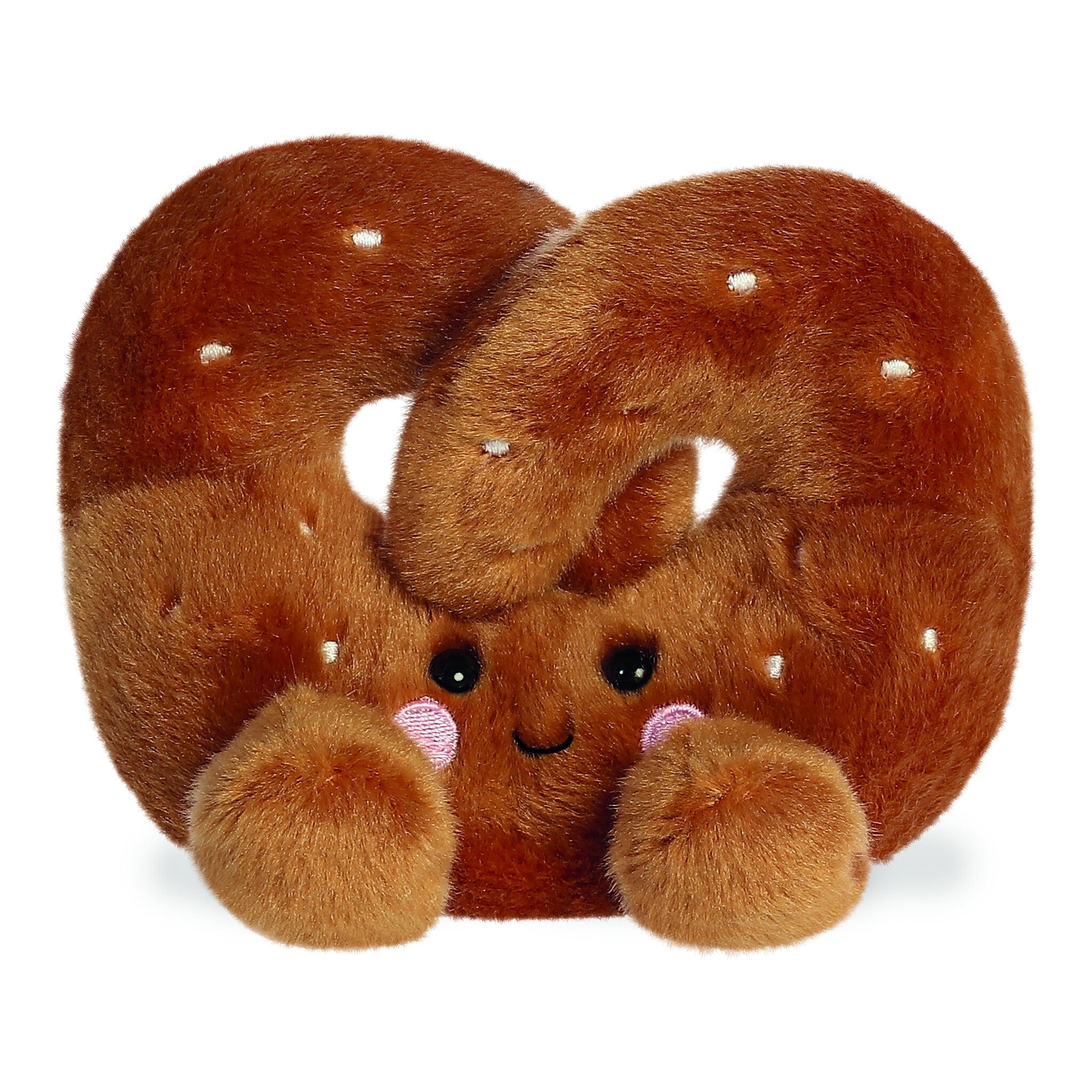 Aurora Palm Pals Twist Pretzel Plush 5in