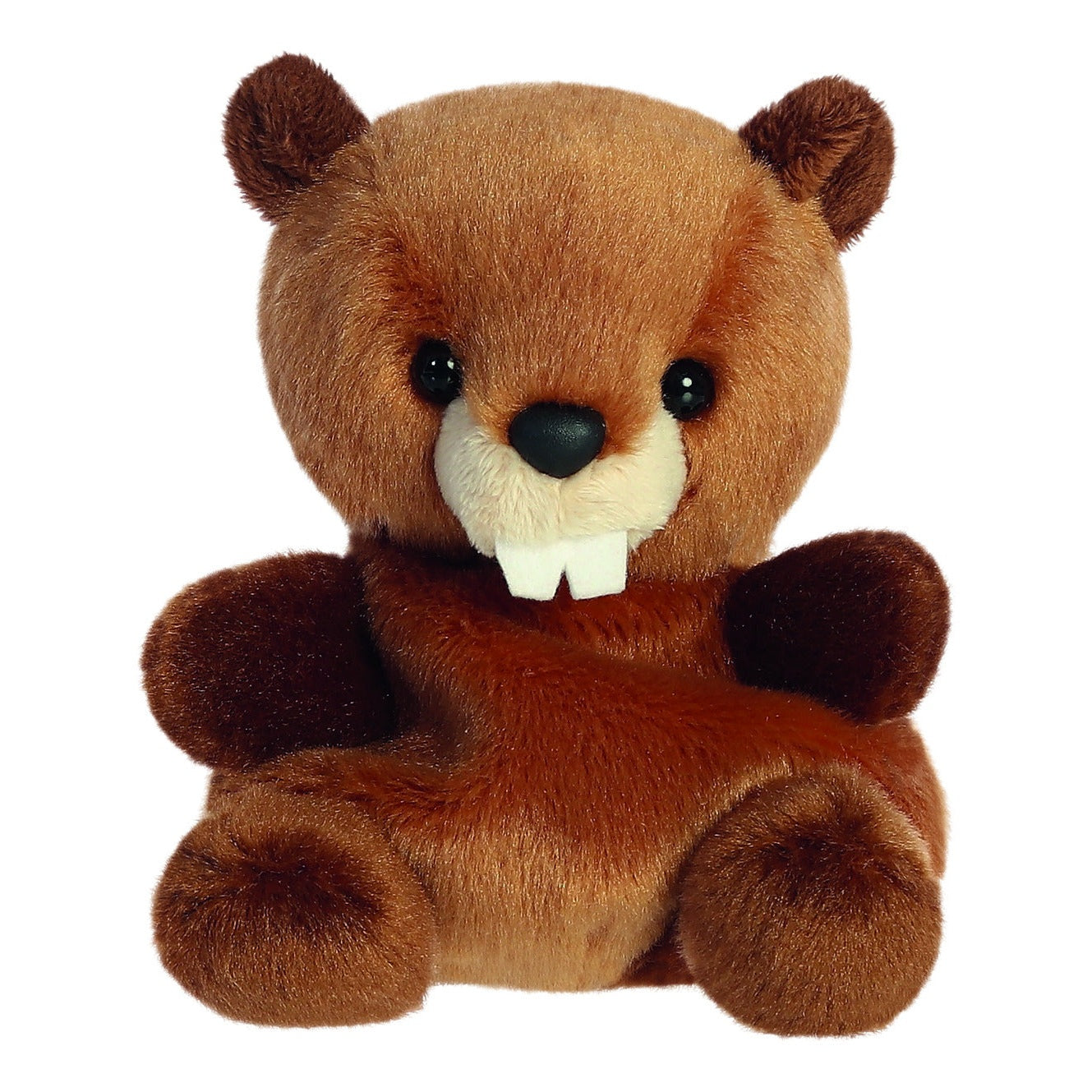 Aurora Palm Pals Chewy Beaver Plush Toy 13cm