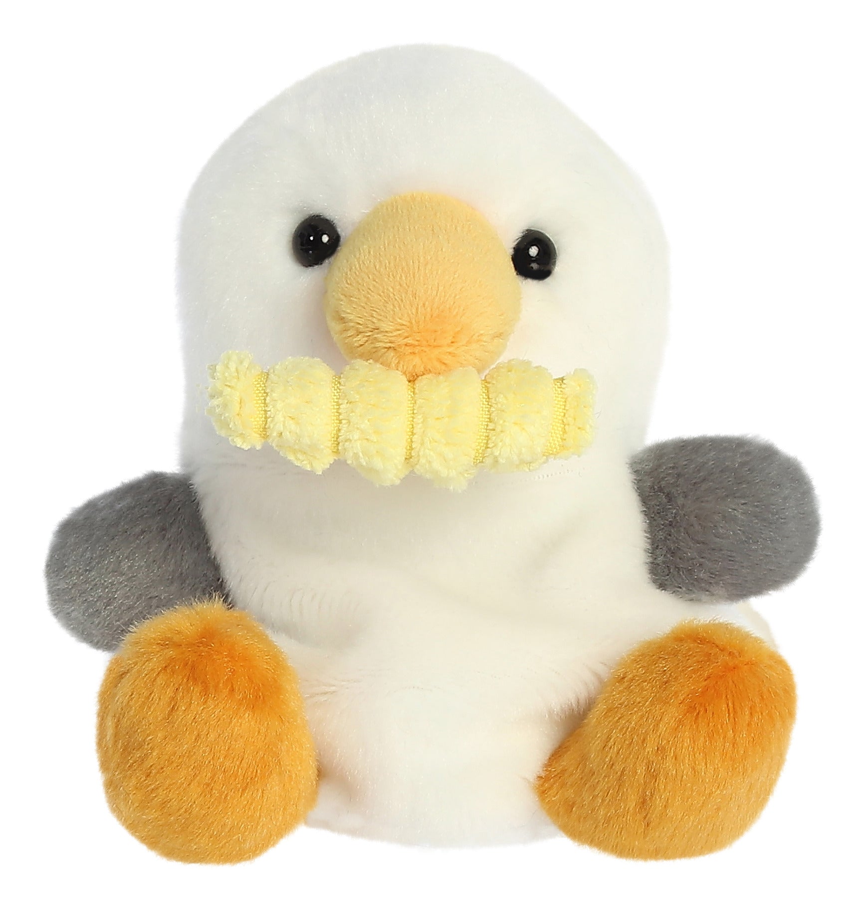 Aurora Palm Pals Buoy Seagull with Fry Plush 5in
