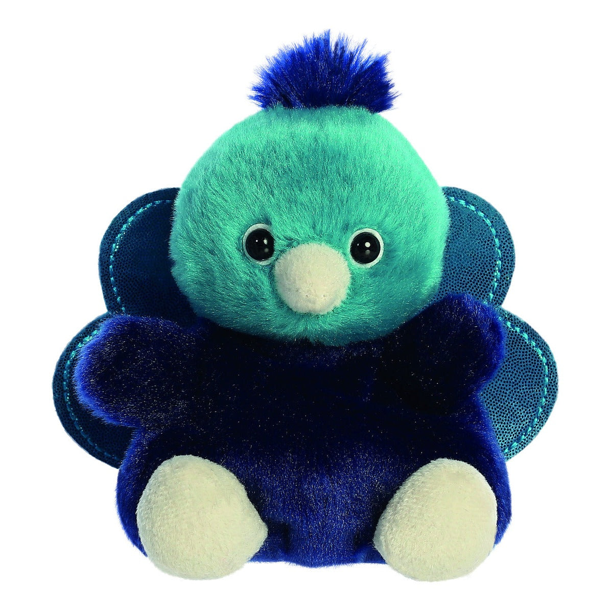 Palm Pals Elton Peacock 5in Soft Toy