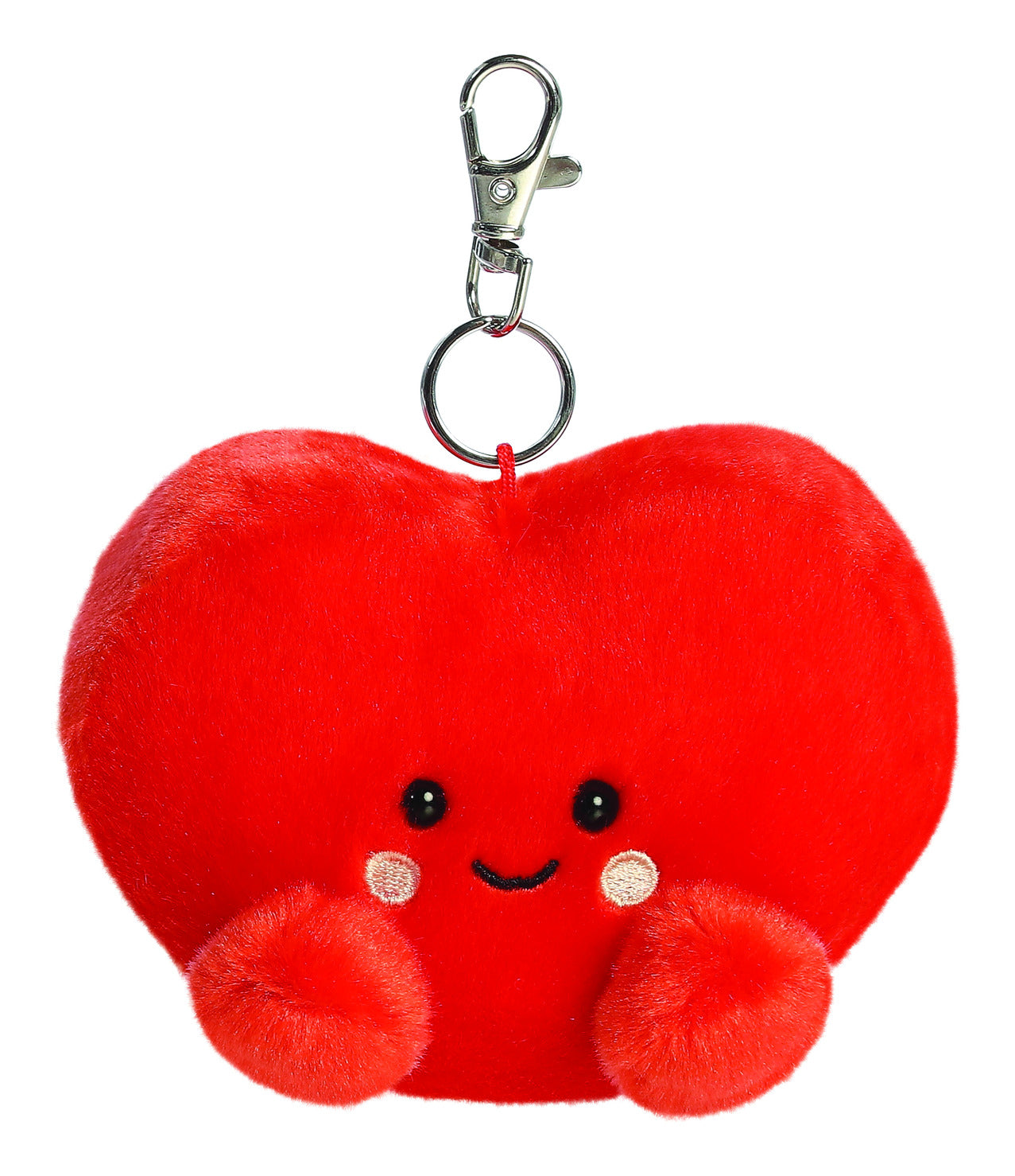 Palm Pals Amore Heart Clip-On Keyring 10cm