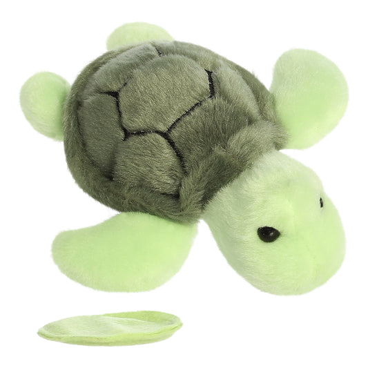 Aurora Shoulderkins Saavy Sea Turtle Magnetic Plush 6in