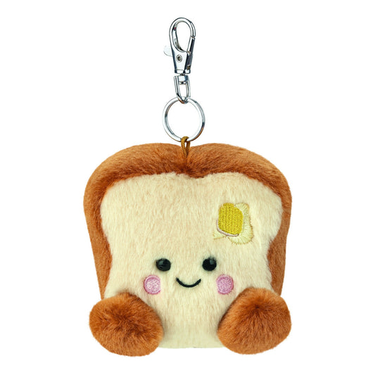 Aurora Palm Pals Buttery Toast 10cm Clip-On Keyring