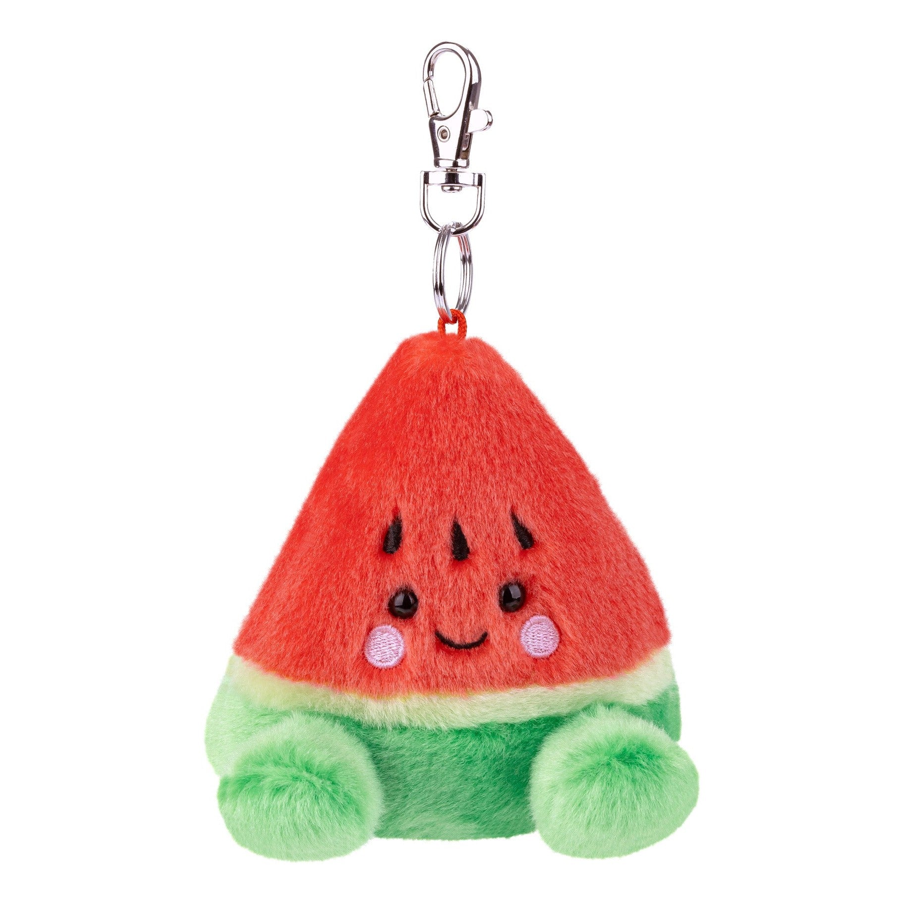 Palm Pals Sandy Watermelon Clip-On Keyring 10cm