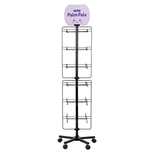 Palm Pals Dual Spinner Floor Keyring Display Stand – Empty