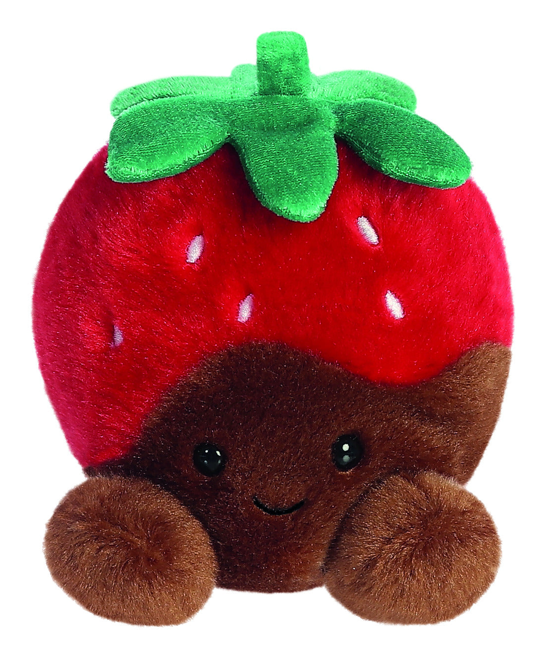 Aurora Palm Pals Valentino Chocolate Strawberry Plush 5in