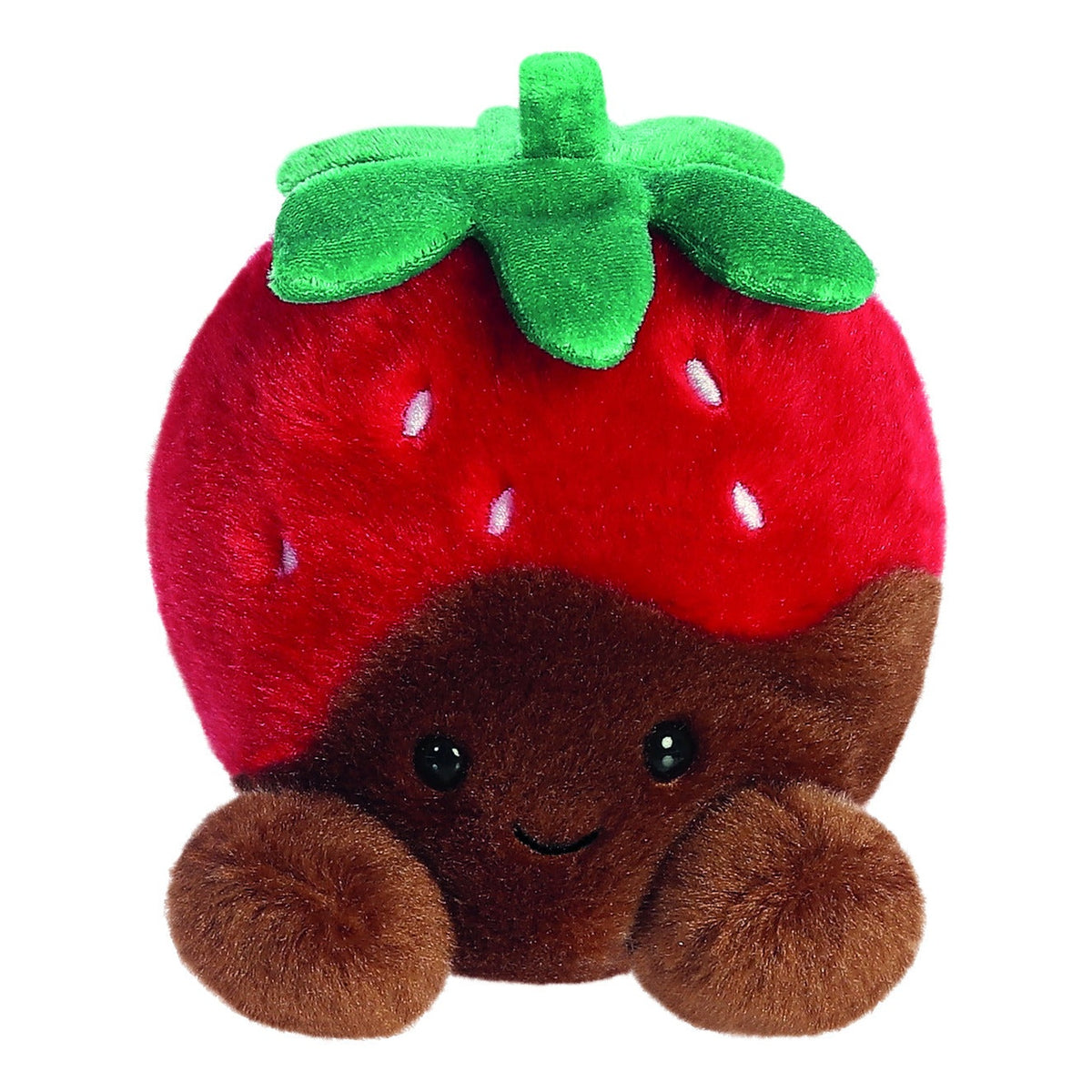 Aurora Palm Pals Valentino Chocolate Strawberry Plush 5in