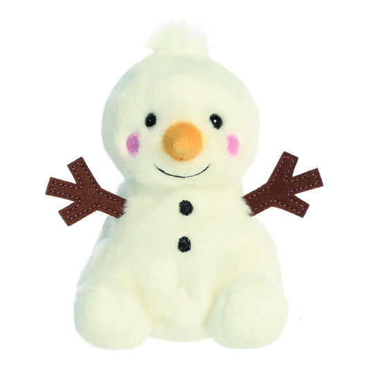 Palm Pals Twig Snowman 5in Plush Soft Toy